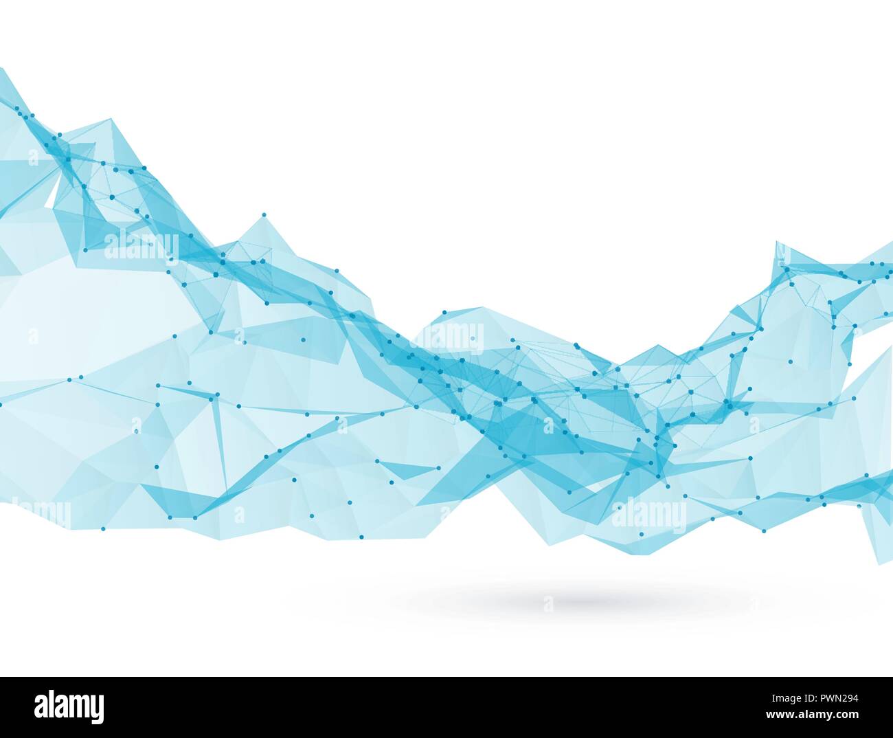 Low Poly abstrakt Hintergrund. Dreieckige Vector Illustration. Stock Vektor