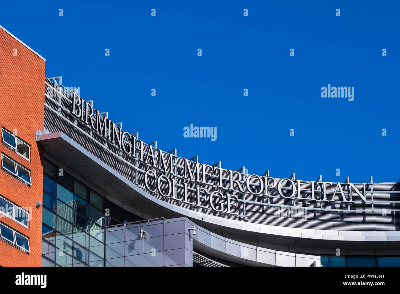 Matthew Boulton College Gebäude, BirmIngham, West Midlands, England, Großbritannien Stockfoto