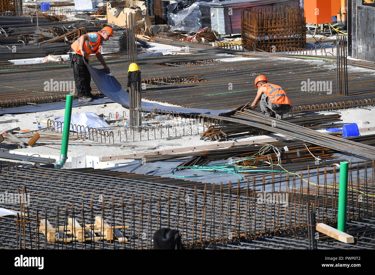 Ingolstadt Deutschland 17 Okt 2018 Beton Und Stahlbeton