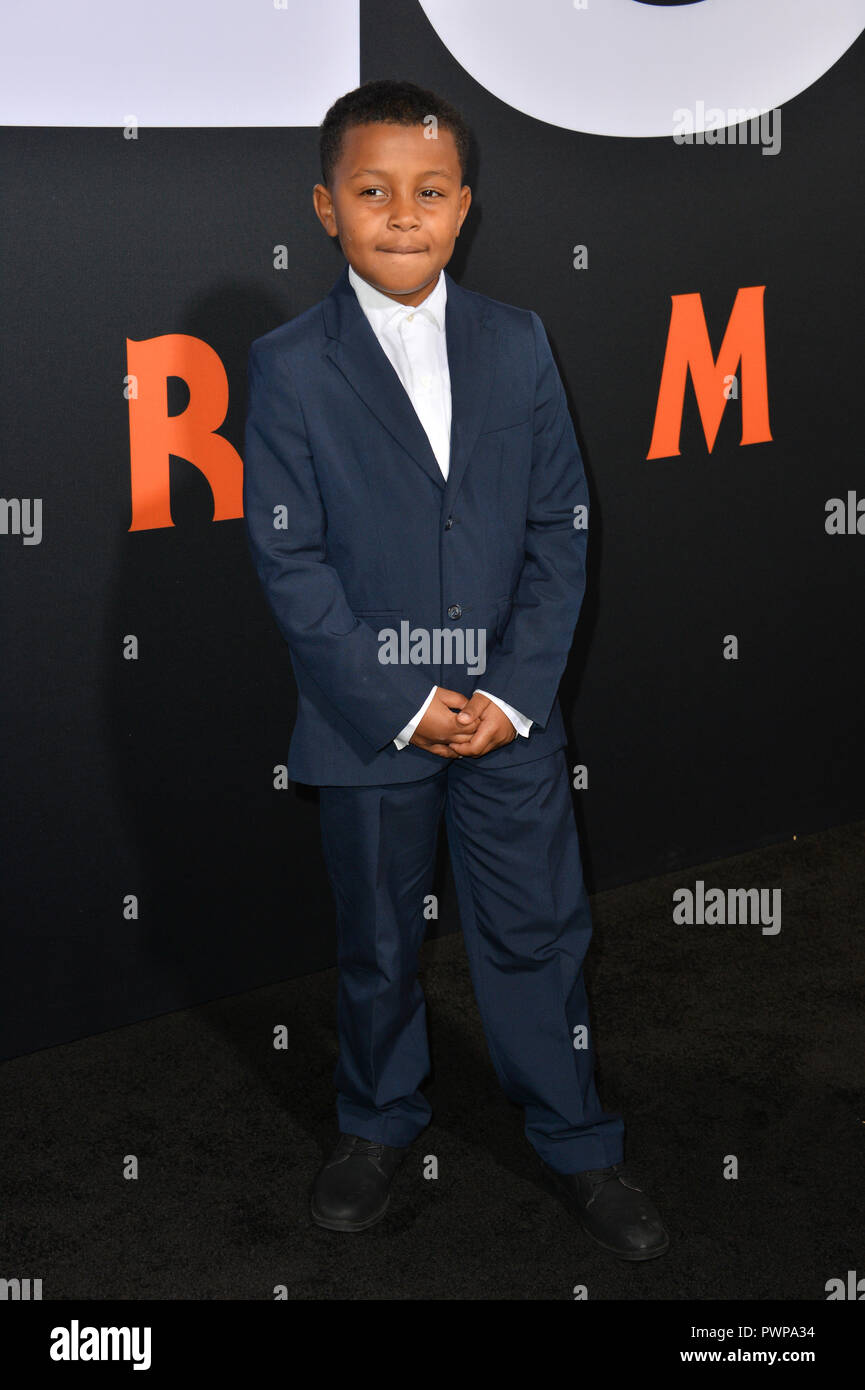 Hollywood, Kalifornien, USA. 17. Oktober, 2018. Jibrail Nantambu bei der Premiere von 'Halloween' an der TCL Chinese Theater. Bild: Paul Smith/Featureflash Credit: Paul Smith/Alamy leben Nachrichten Stockfoto