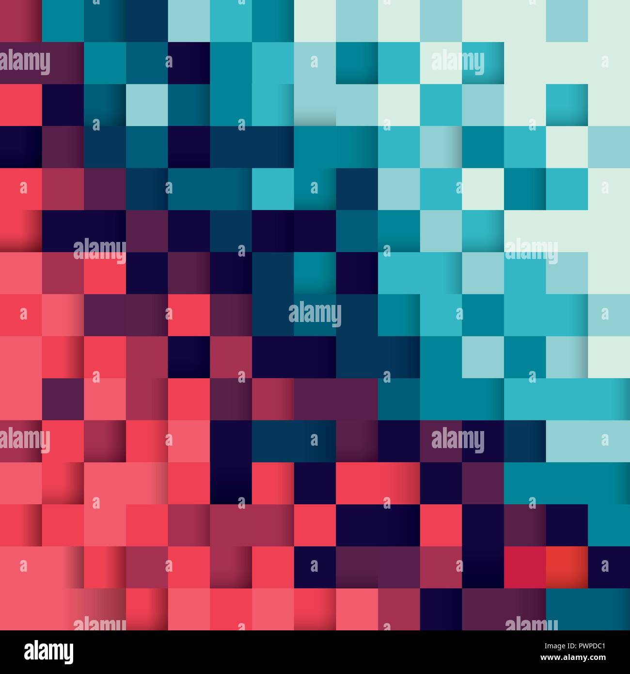 Pixel Abstract background Vektor Illustration für Ihr Design Stock Vektor