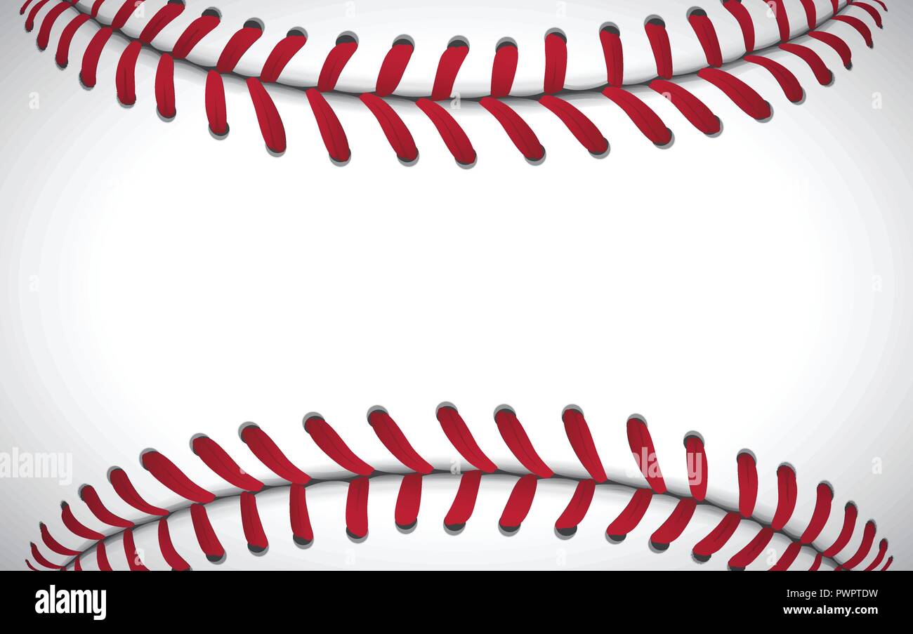 Textur einer Baseball, sport Hintergrund, Vector Illustration Vorlage für Ihr Design Stock Vektor
