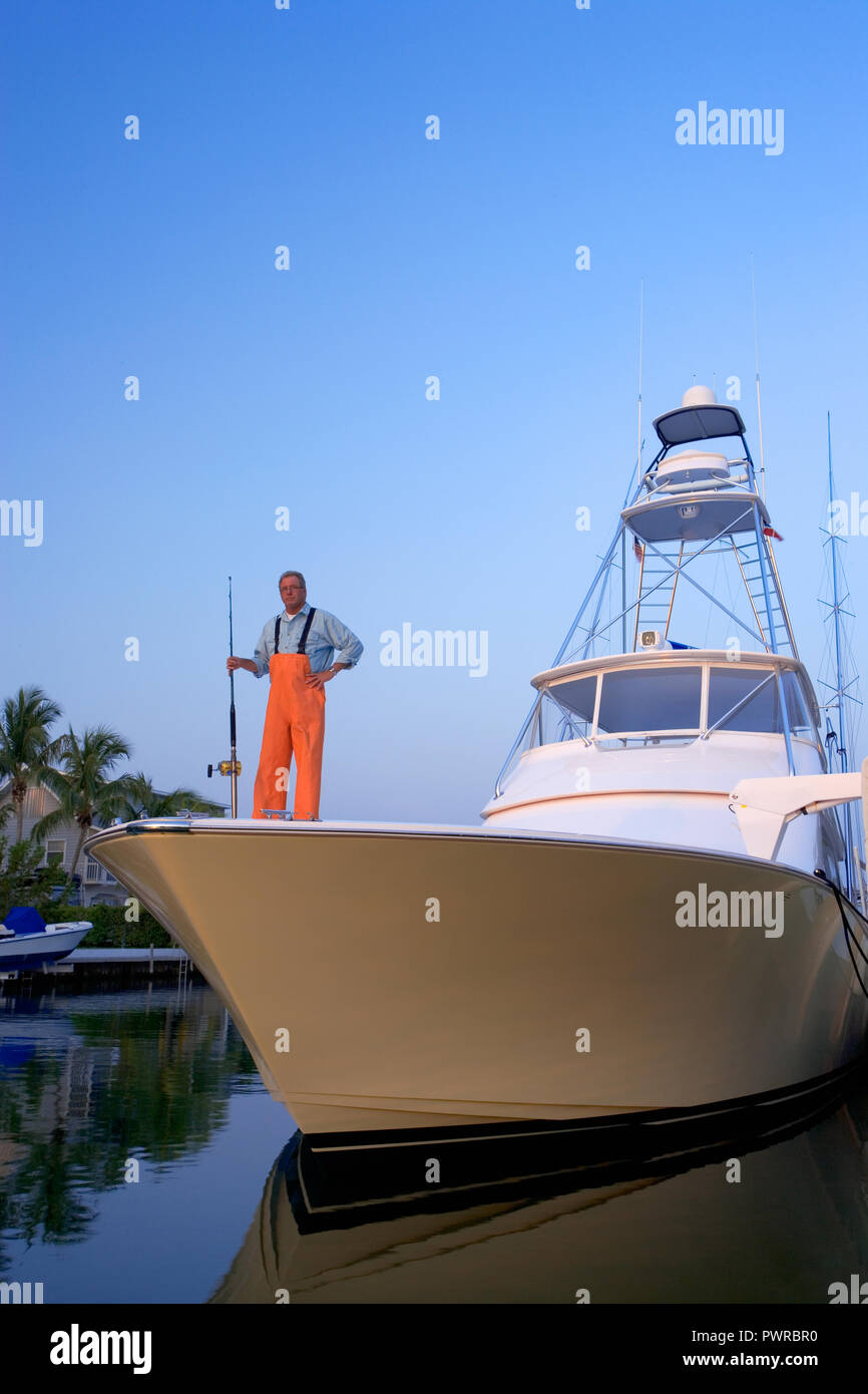 Offshore Deep Sea Fishing in Key West, Florida, USA Stockfoto