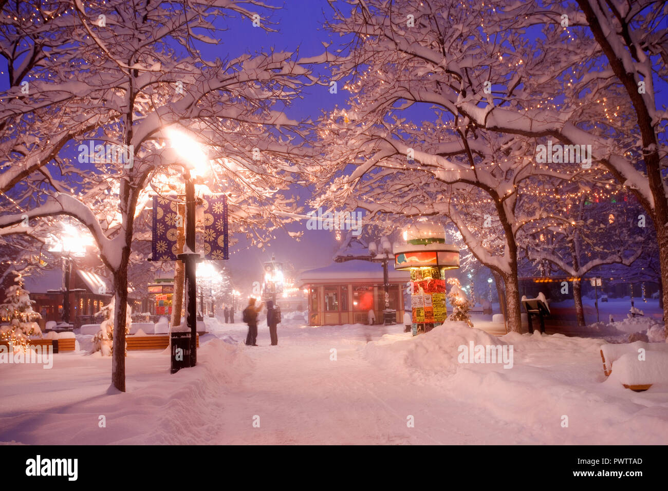 Pearl Street, Boulder, Colorado, USA. Stockfoto Pearl Street, Boulder, Colorado, USA. Stockfoto