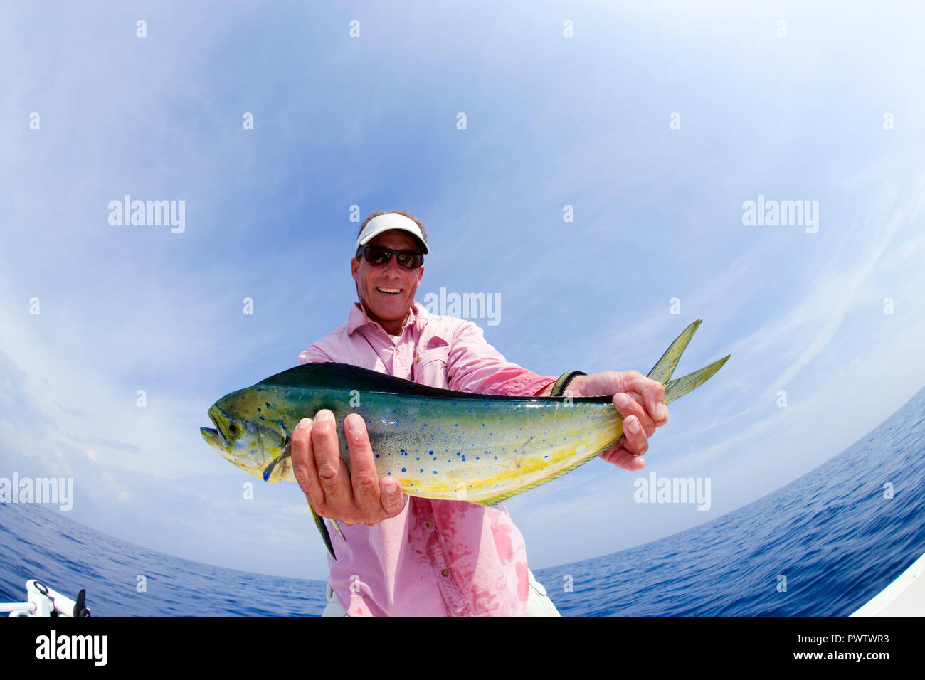 Salzwasser Sport Angeln in Florida, USA Stockfoto