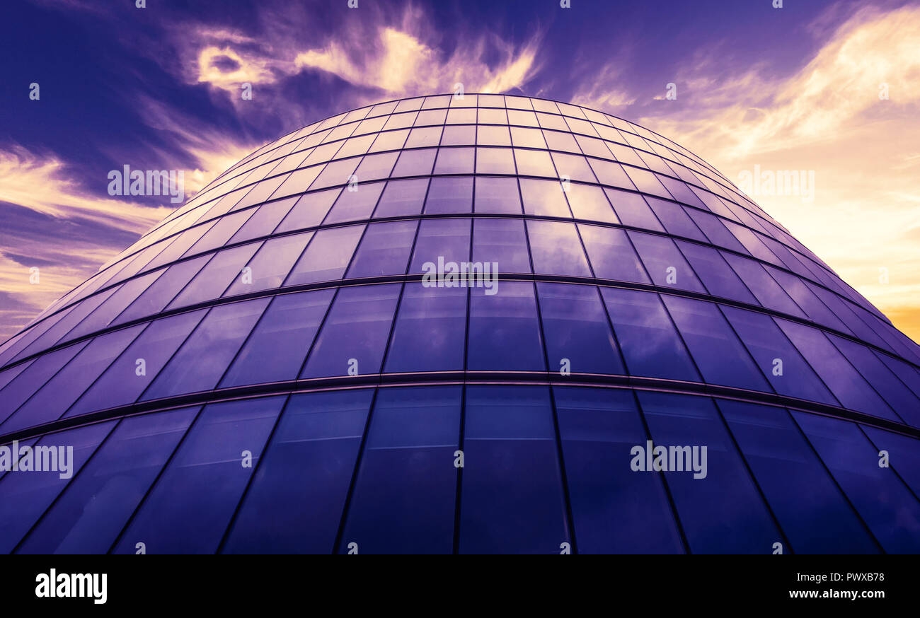 Moderne Architektur von der City von London im Vereinigten Königreich. Leistungsstarke kontrast Bilder der definierten Stil und Anwesenheit Stockfoto