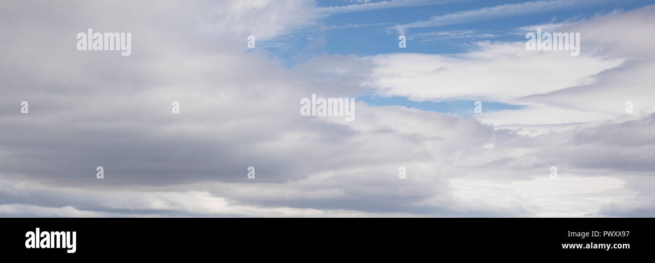 Wolken am Himmel Stockfoto