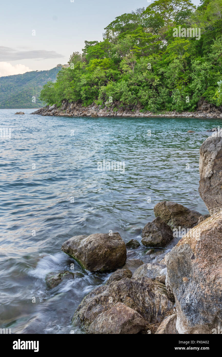 Apoyo Lagune in der Nähe von Granada und Masaya, Nicaragua, Mittelamerika Stockfoto