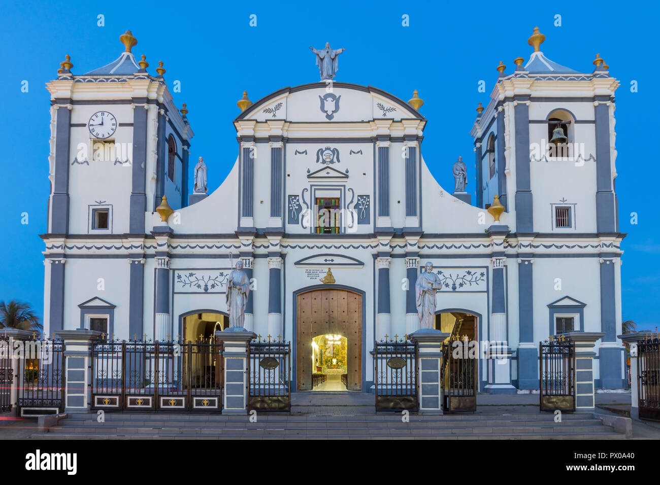 Kirche San Pedro in Rivas, Nicaragua, Mittelamerika Stockfoto Kirche San Pedro in Rivas, Nicaragua, Mittelamerika Stockfoto