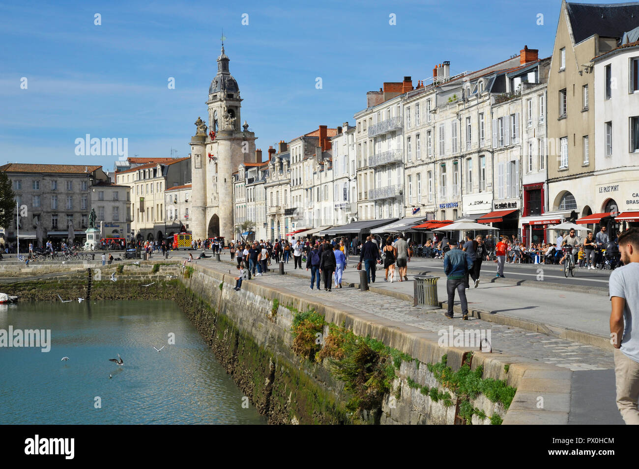 Alten Hafen La Rochelle Frankreich Stockfoto