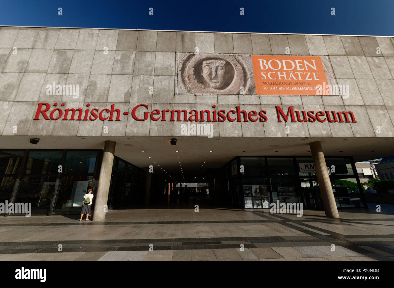 ROMANO - Germanische Museum in Köln Stockfoto