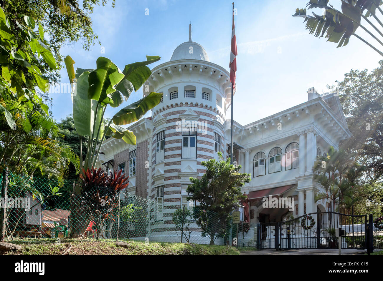 Dänische Seamen's Kirche in Singapur Stockfoto