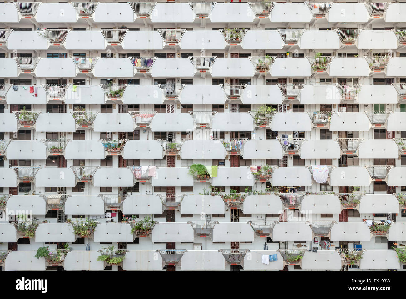 Selegie Haus, Singapur Stockfoto