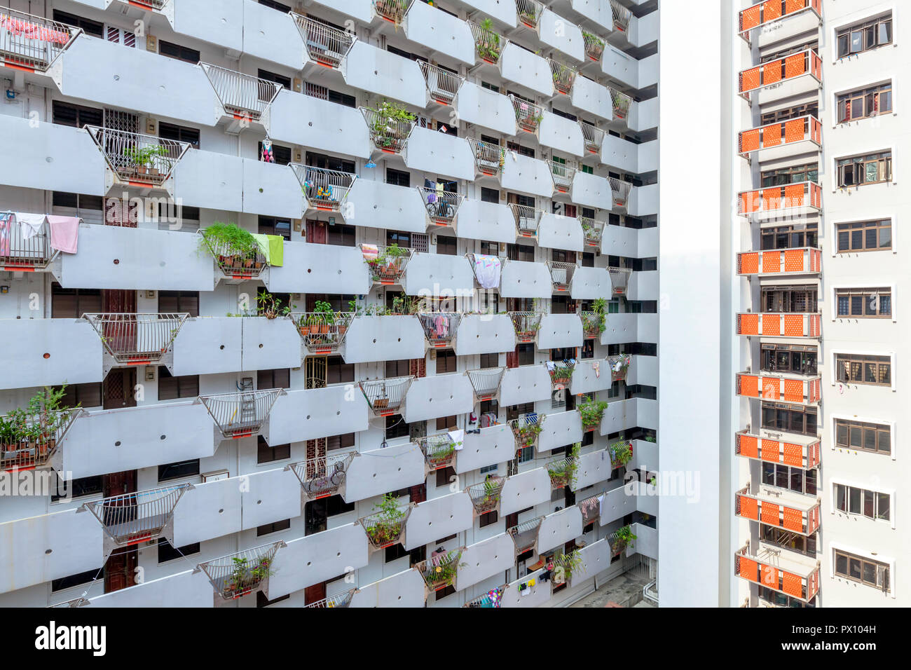 Selegie Haus, Singapur Stockfoto