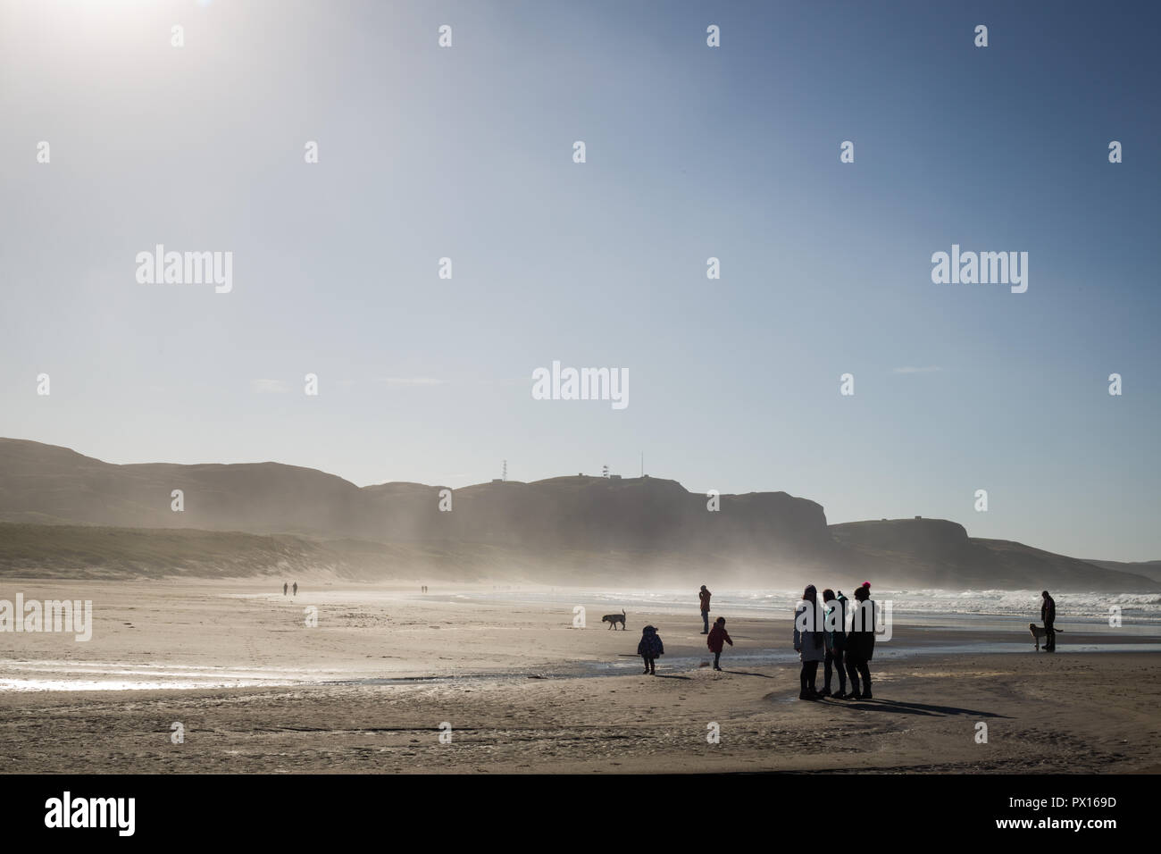 Machir Bay Beach, Islay, Schottland. Stockfoto