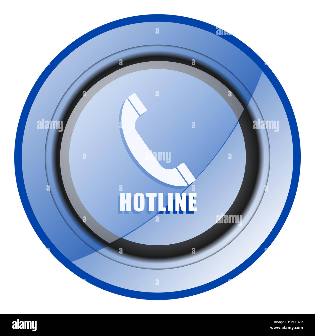Blaue hilfe logo Ausgeschnittene Stockfotos und -bilder - Alamy