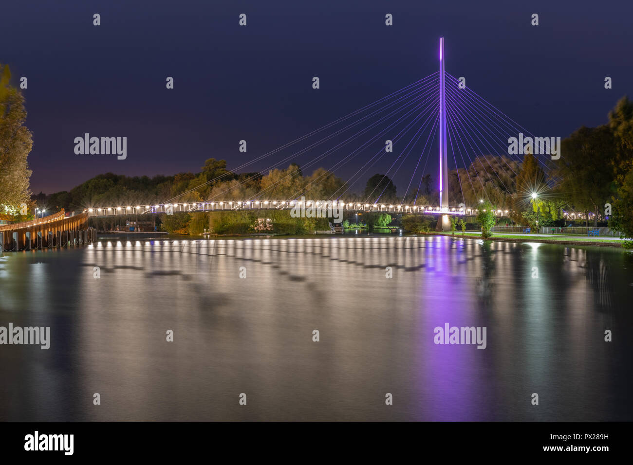 Christchurch Brücke, Reading Berkshire Vereinigtes Königreich Stockfoto