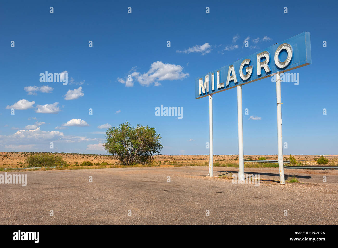 Milagro, New Mexico Stockfoto