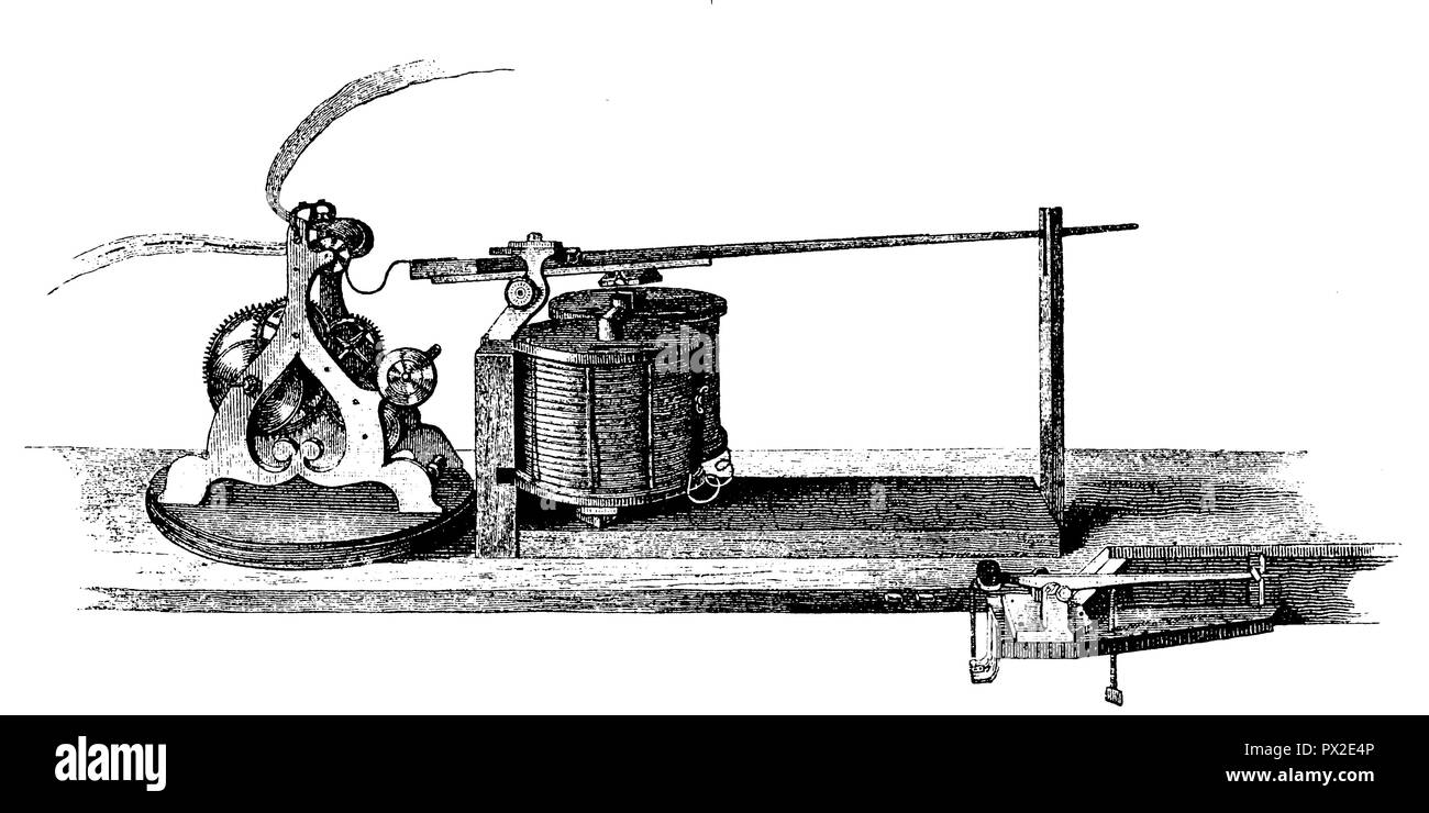 Die zweite Morse Apparate, Stockfoto