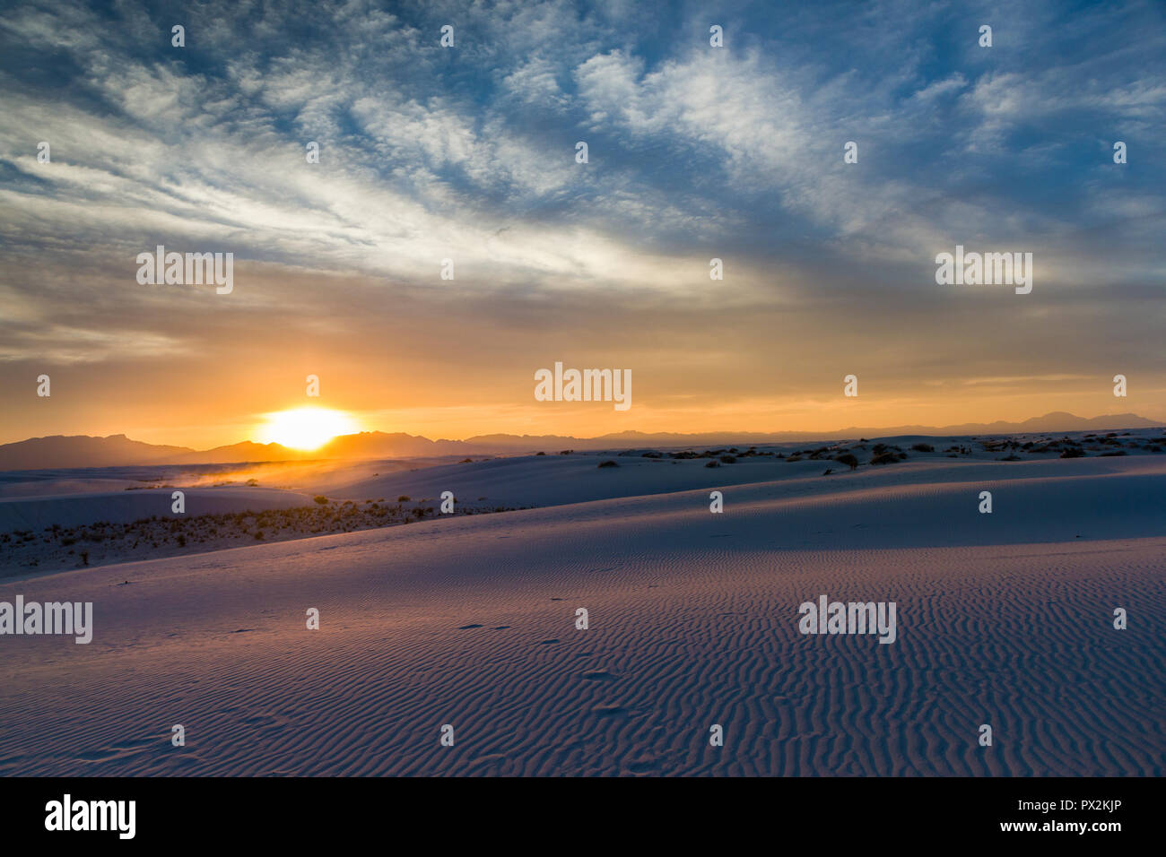 White Sands, New Mexico, USA Stockfoto