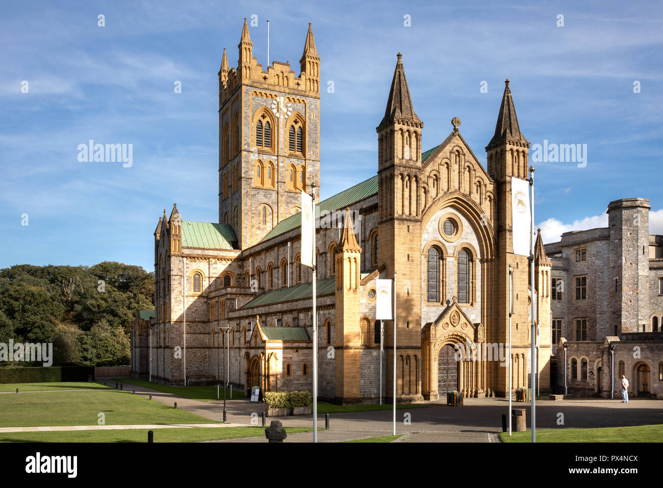 Buckfast Abbey Stockfoto