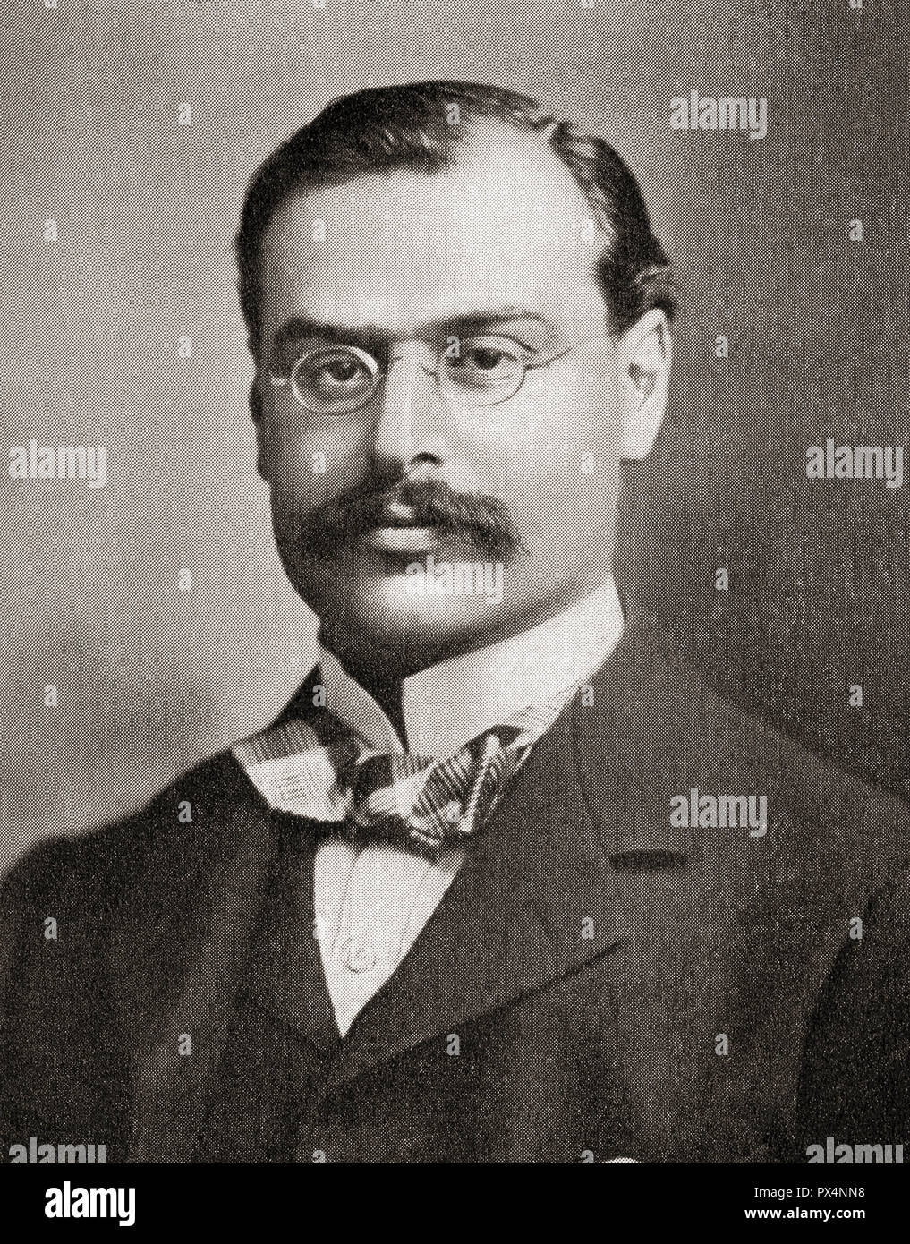 Sir Cyril Arthur Pearson, 1st Baronet, 1866 - 1921. Britische Zeitung Magnaten und Verleger, Gründer des Daily Express. Aus dem Business Lexikon und Rechtsberater, veröffentlicht 1920. Stockfoto