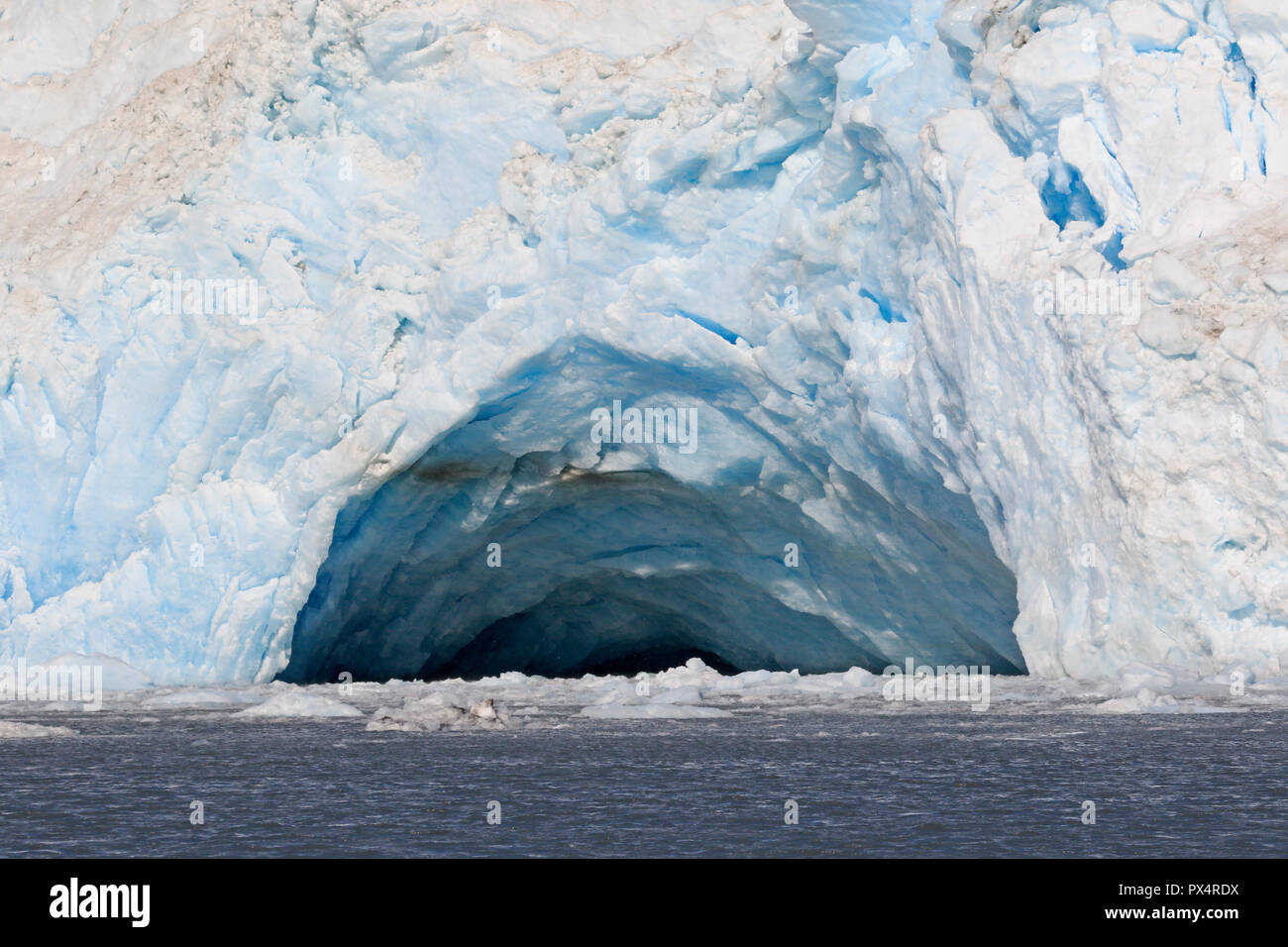 Holgate Gletschers in der Nähe von Seward, Alaska Stockfoto