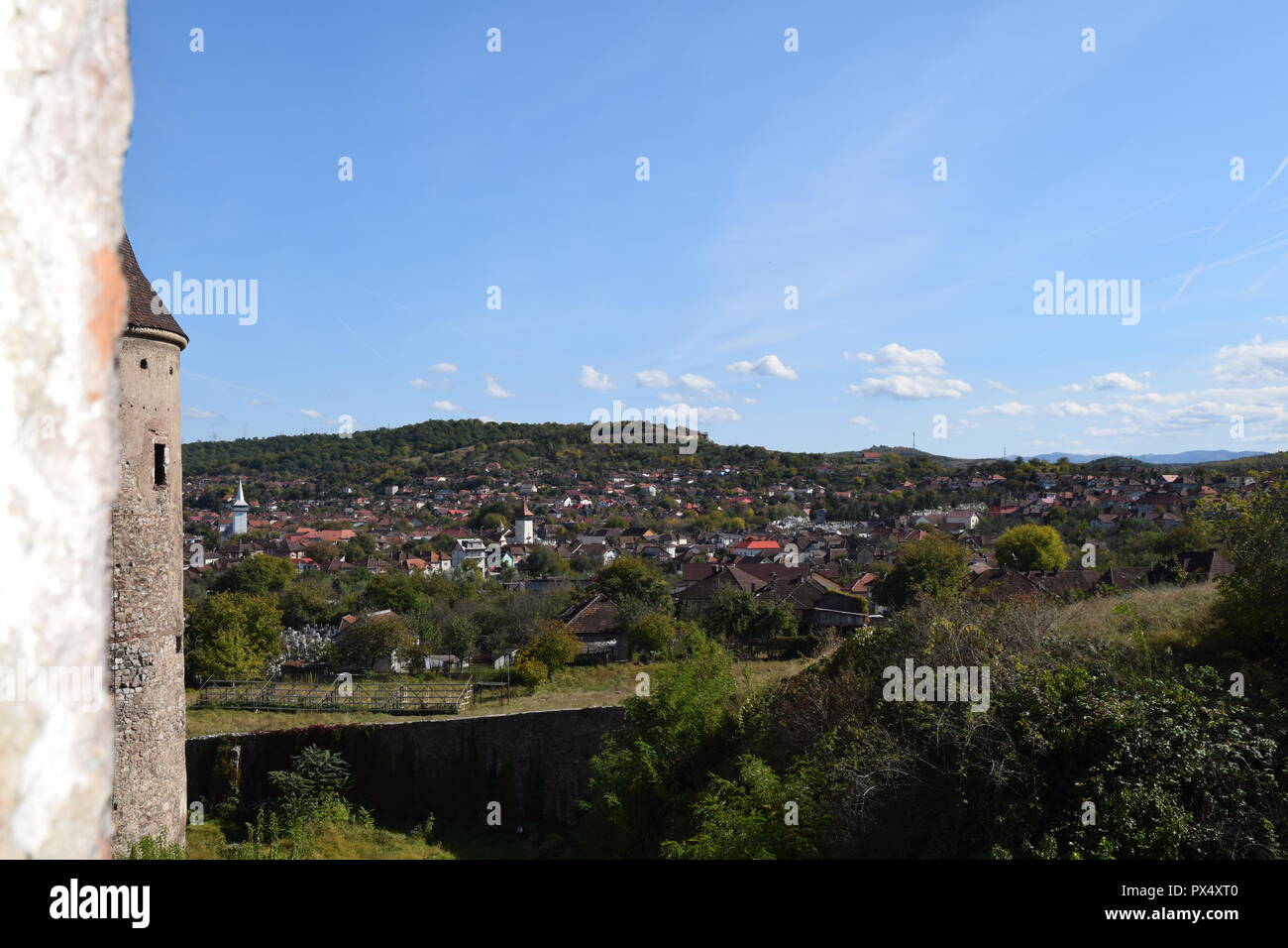 Einige Bilder von meiner Reise nach Corvin Burg Hunedoara, Rumänien. Stockfoto