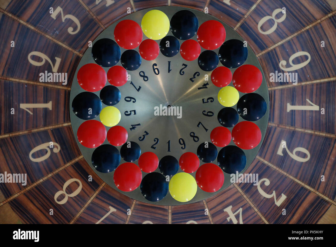 Roulette in einem Casino. Frankreich. Stockfoto