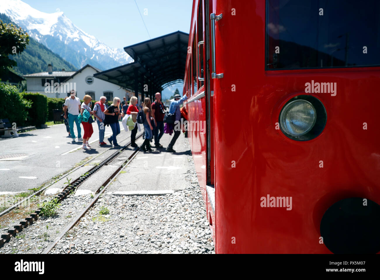 Gare du montenvers Fotos und Bildmaterial in hoher Auflösung Alamy