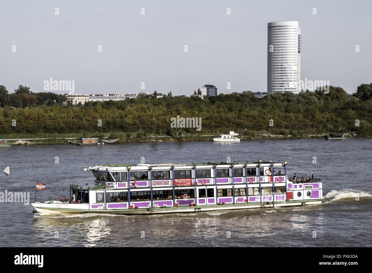 Florido-Tower, Österreich, Wien, 22. Bezirk Floridsdorf Stockfoto