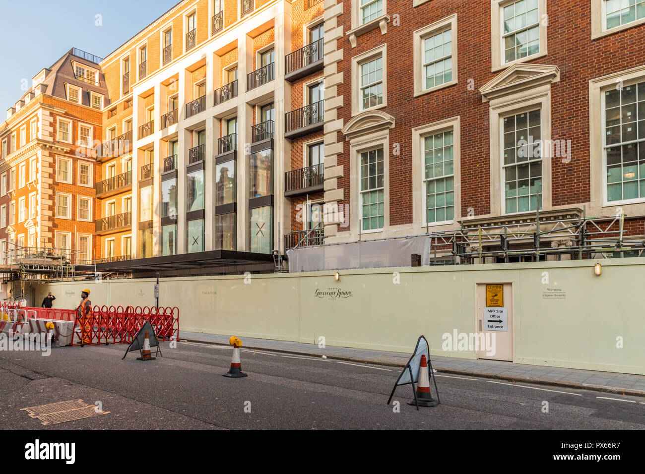 Eine typische Ansicht in London Stockfoto