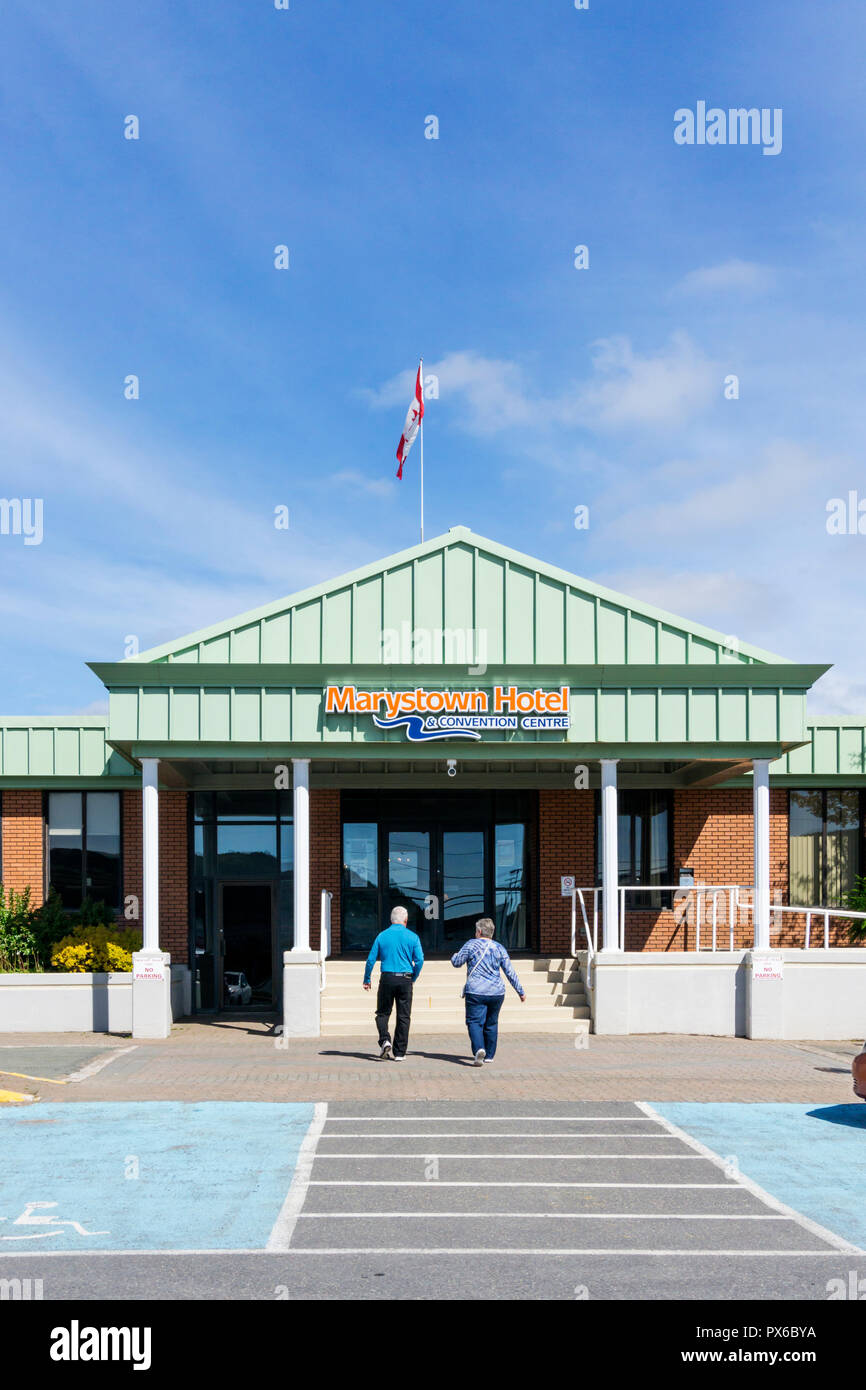 Marystown Hotel & Convention Center, Neufundland, Kanada Stockfoto