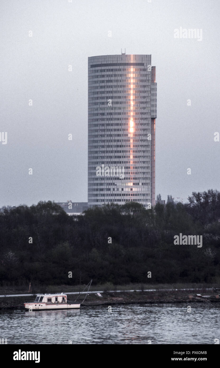Florido-Tower, Österreich, Wien, 22. Bezirk Floridsdorf Stockfoto