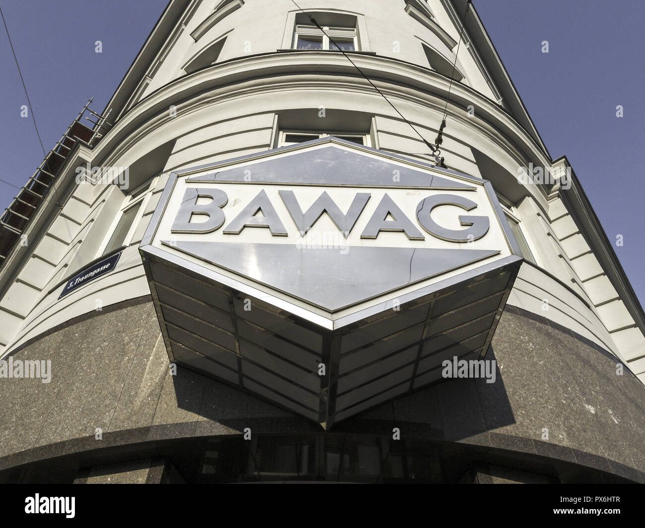 Wien, Schwarzenbergplatz, BAWAG, Österreich, 3. Bezirk Stockfoto