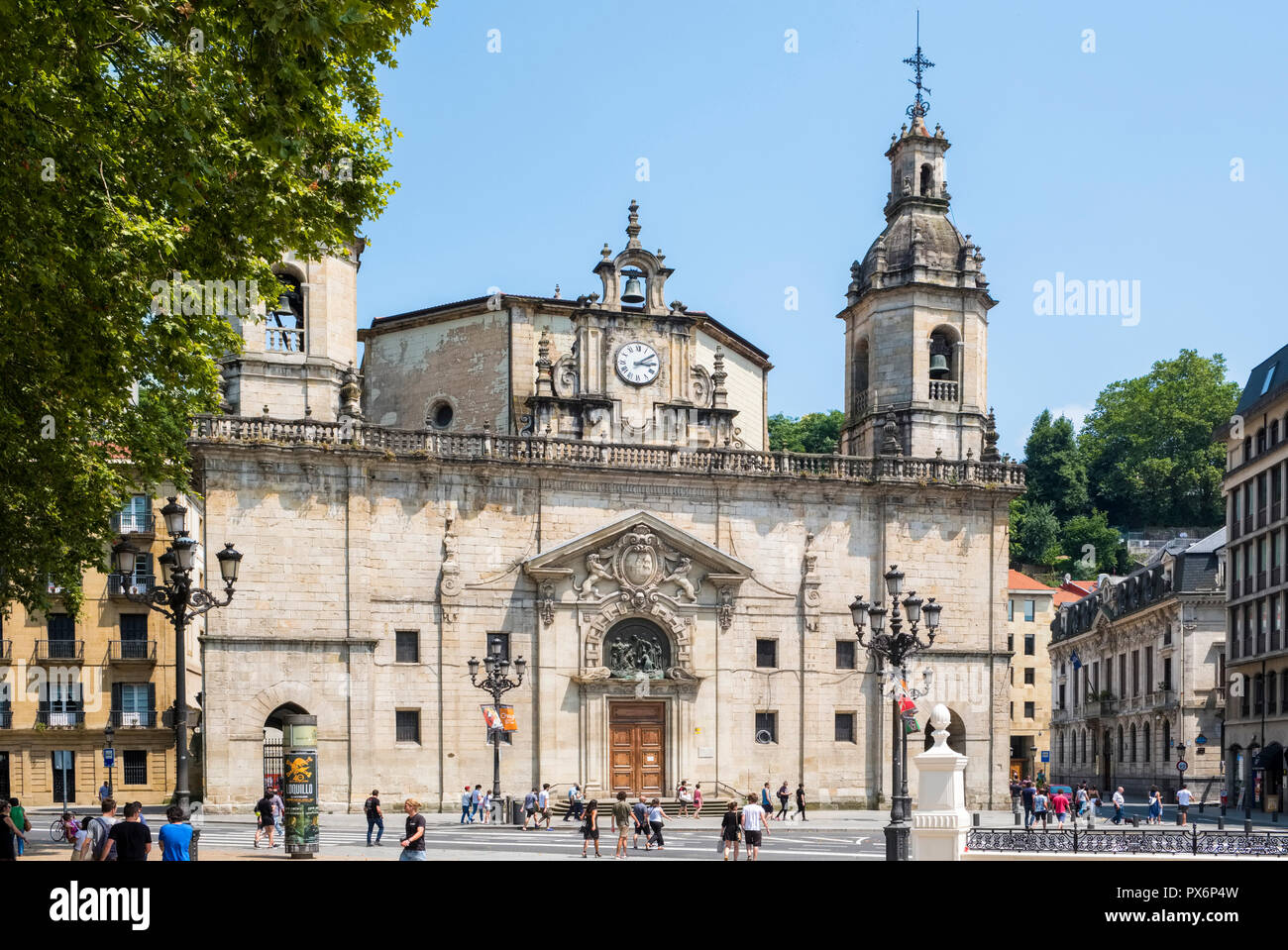 San Nicolas Kirche, Bilbao, Spanien, Europa Stockfoto