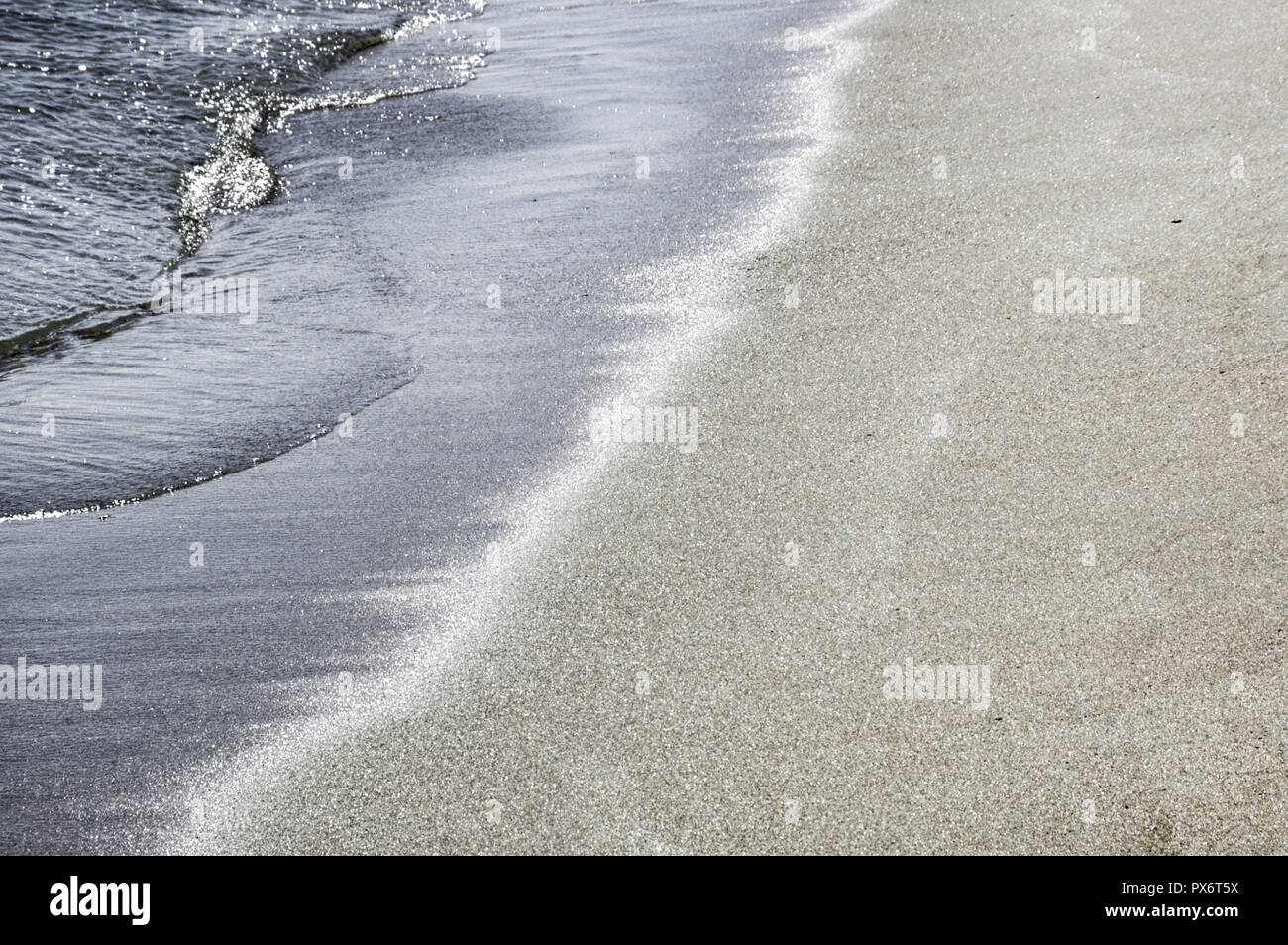 Surf, Rumänien, Schwarzes Meer, Eforie Nord Stockfoto