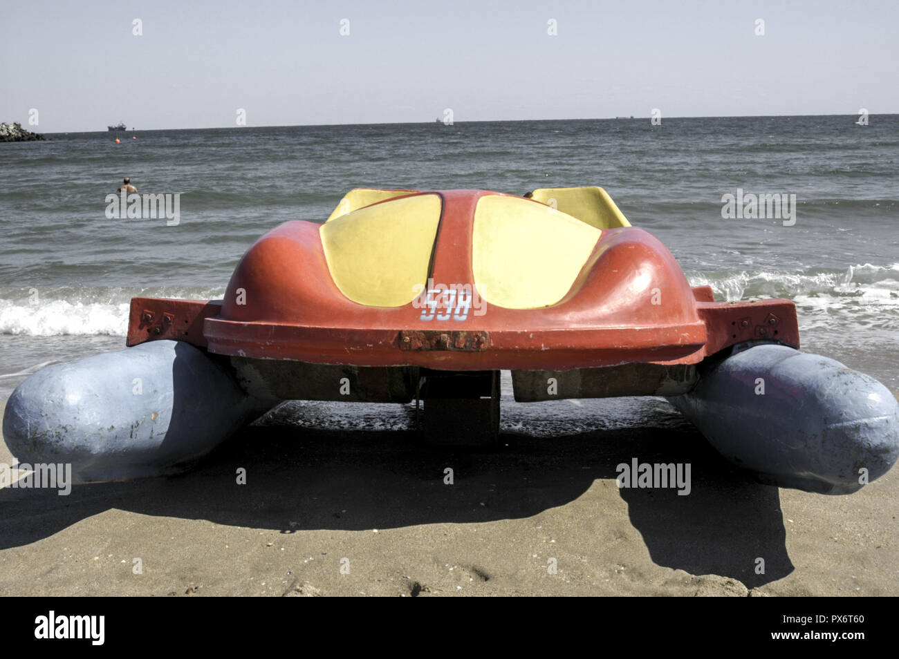 Küste des Schwarzen Meeres, Tourist Resort Eforie Nord, Eforie Nord Rumänien Stockfoto
