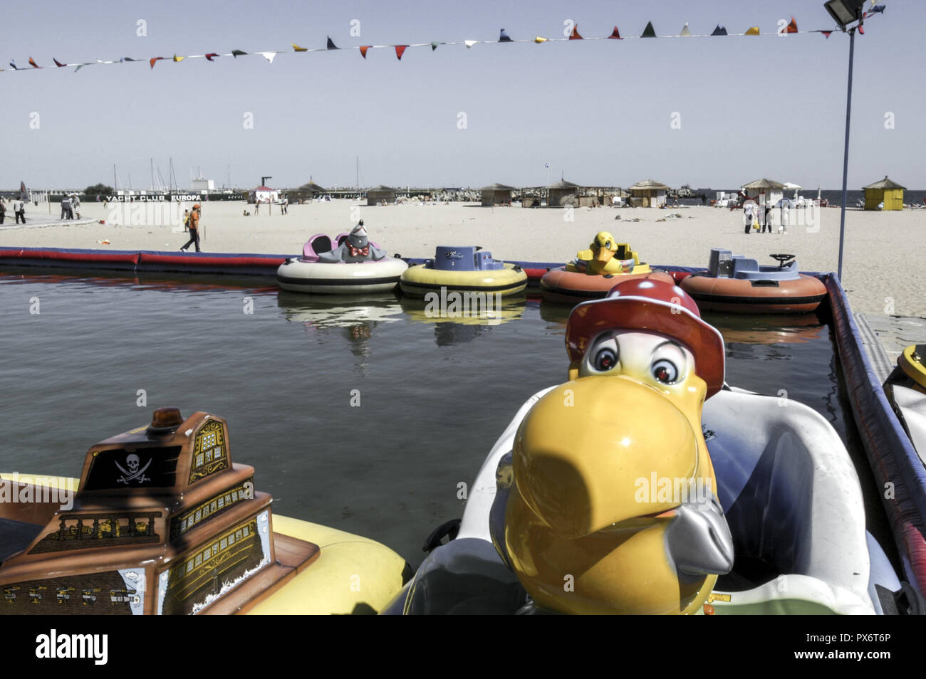 Küste des Schwarzen Meeres, Tourist Resort Eforie Nord, Eforie Nord Rumänien Stockfoto