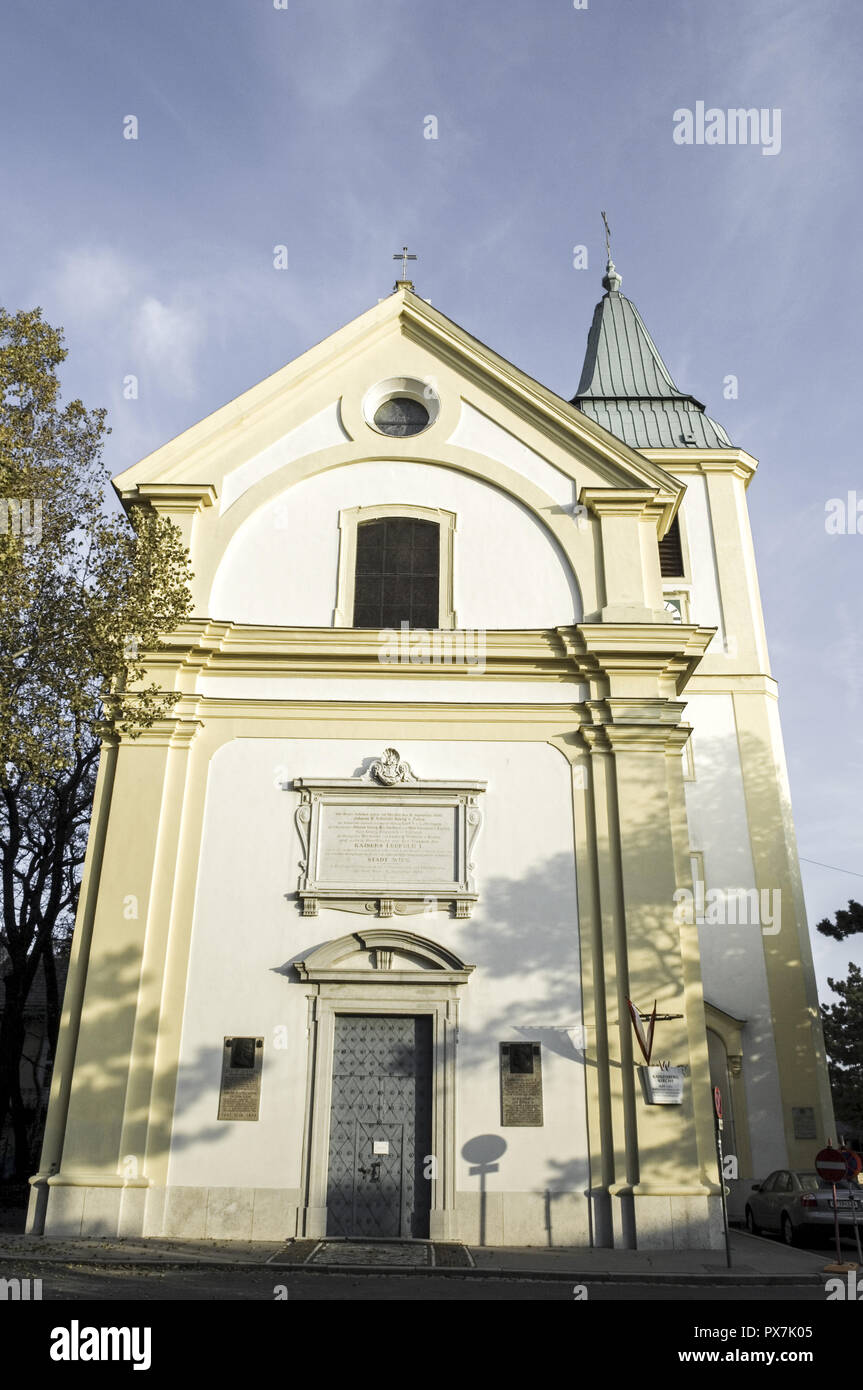 Kirche, Österreich, Wien, 19. Bezirk, Kahlenberg Stockfoto