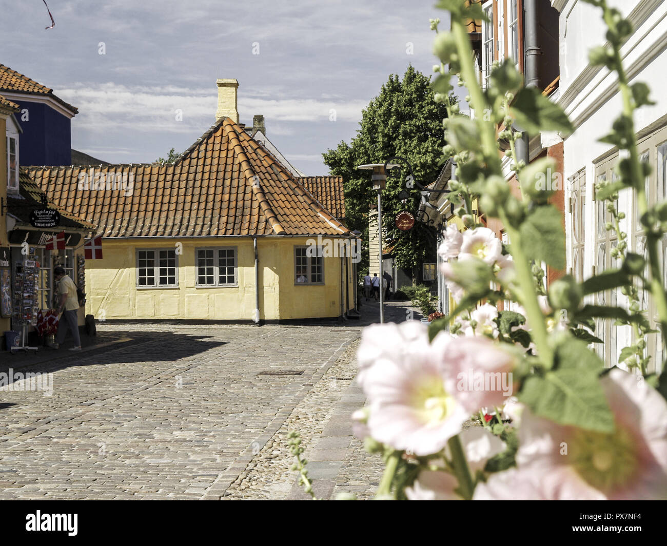 Hans Christian Andersen Hus, Ferienhaus, Dänemark, Fuenen, Odense Stockfoto
