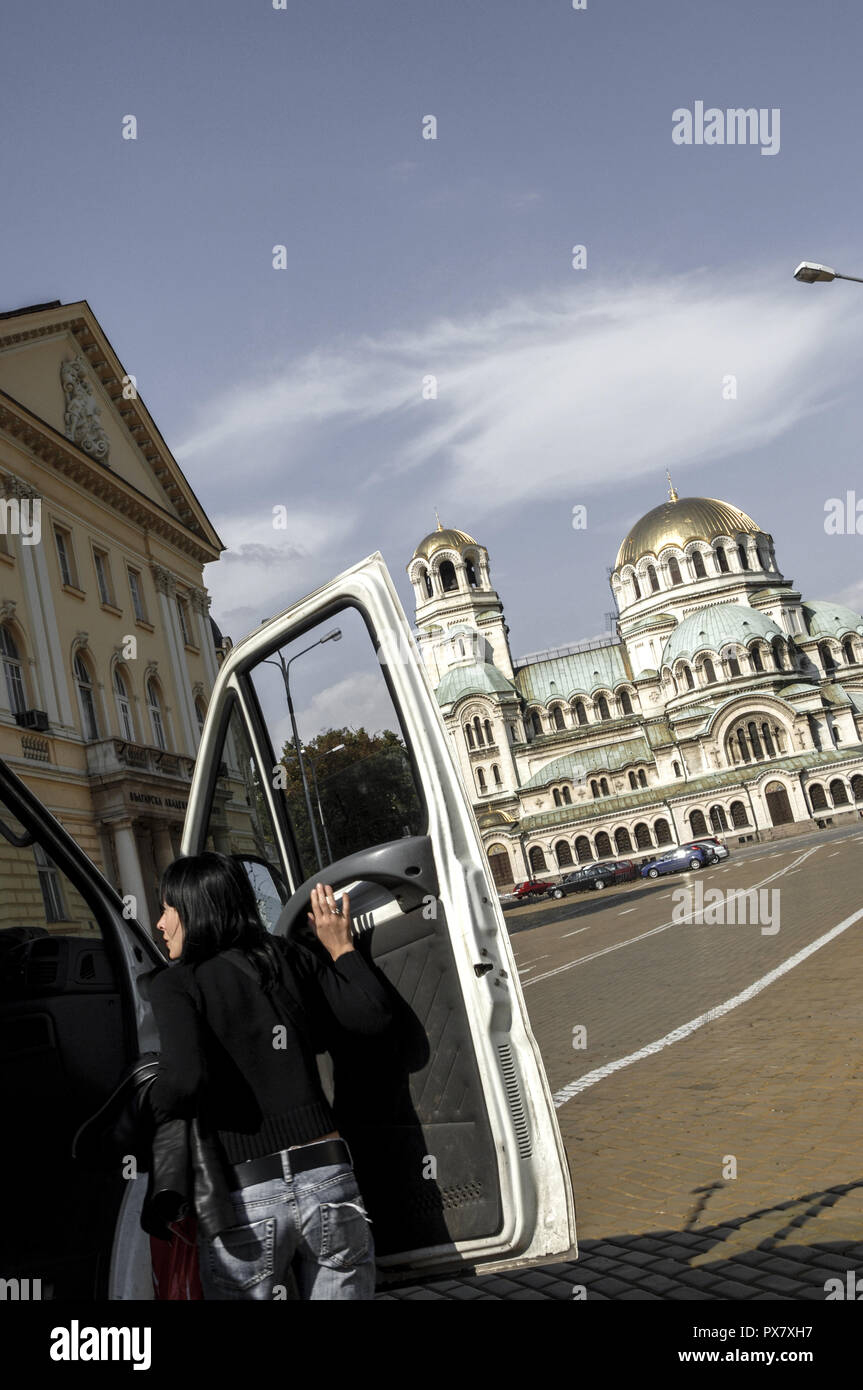 Sofia, Alexander Nevski Kathedrale, Bulgarien Stockfoto