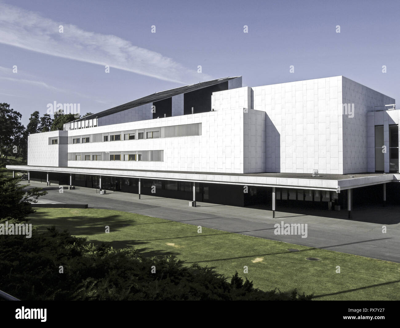 Helsinki Finlandia Hall Von Alvar Aalto Finnland Stockfotografie Alamy