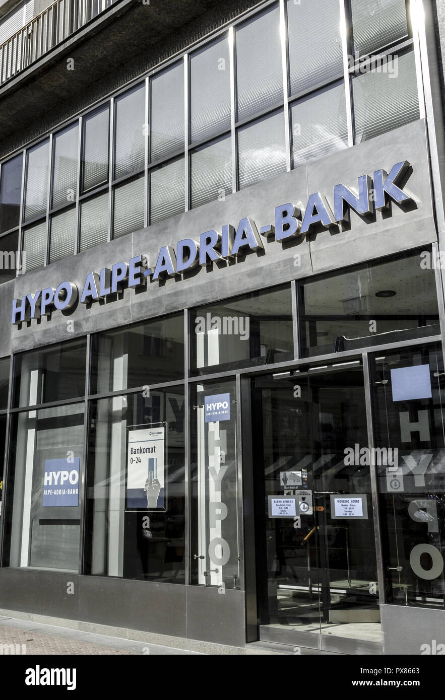 Zagreb, Hypo Alpe-Adria-Bank, Kroatien Stockfoto