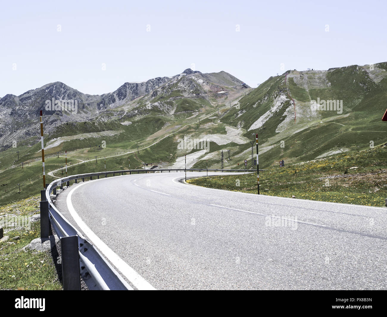 Pas De La Casa, Andorra Stockfoto