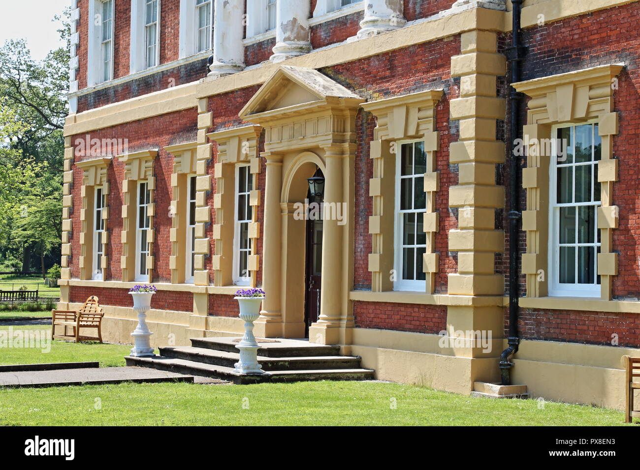 Lytham Hall, Lytham, Lancashire, Großbritannien Stockfoto