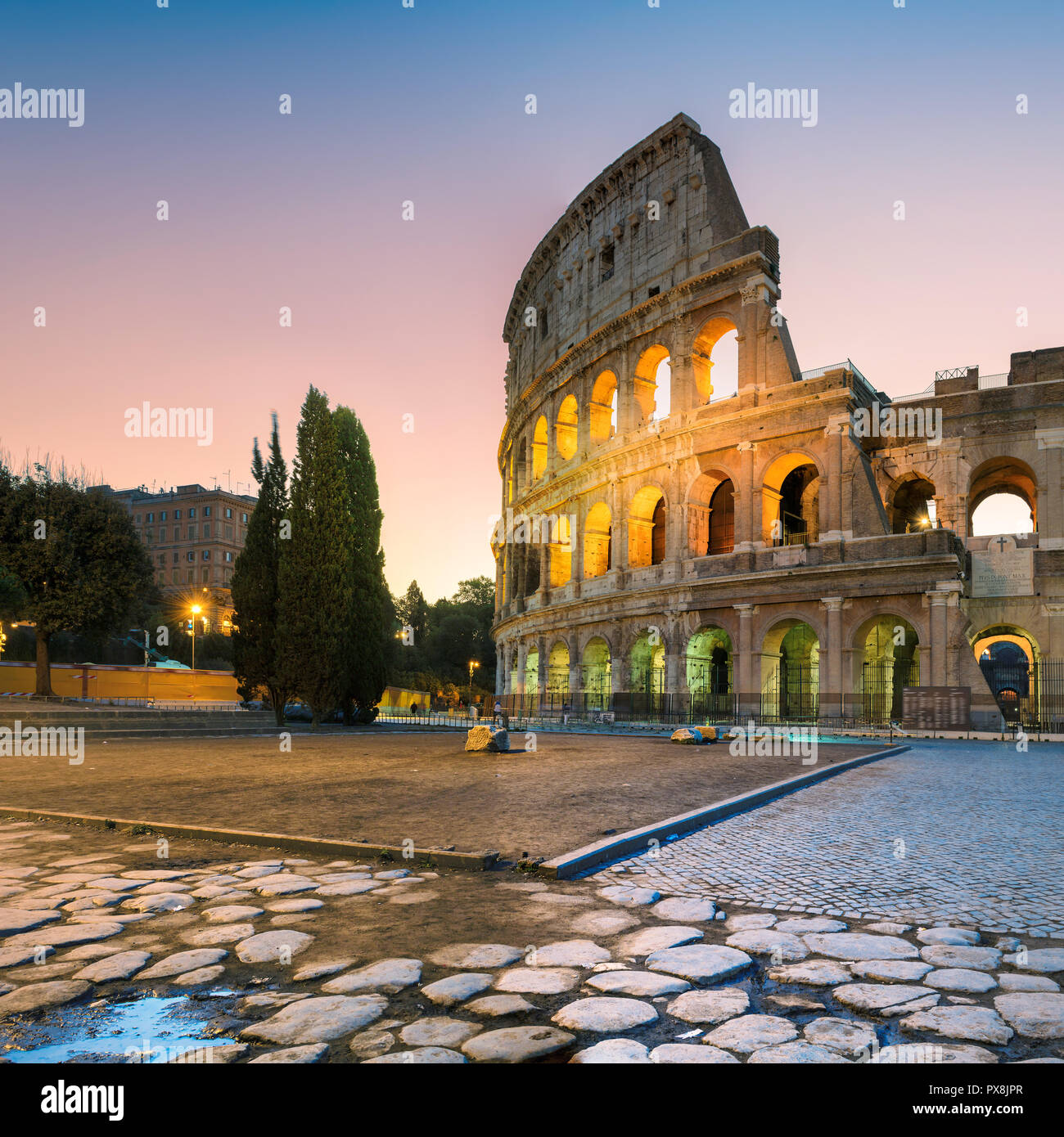 Kolosseum in Rom, Italien. Stockfoto