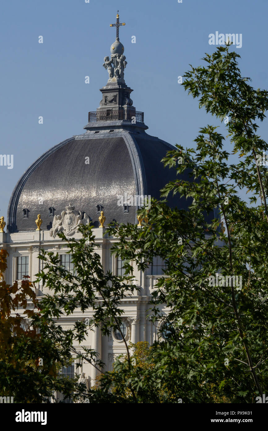 Die Kuppel des Hotel-Dieu, durch Soufflot, Lyon, Frankreich Stockfoto