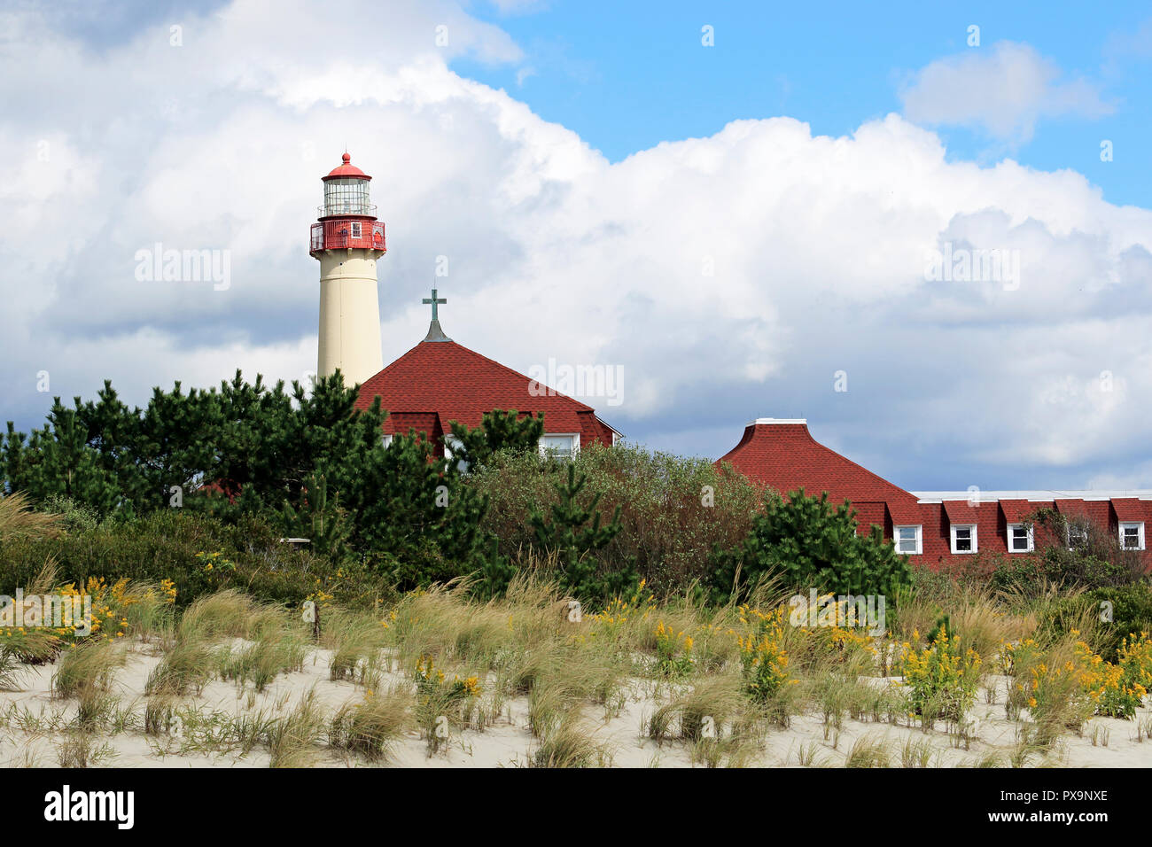 Cape May Lighthouse, Cape May, New Jersey, USA Stockfoto