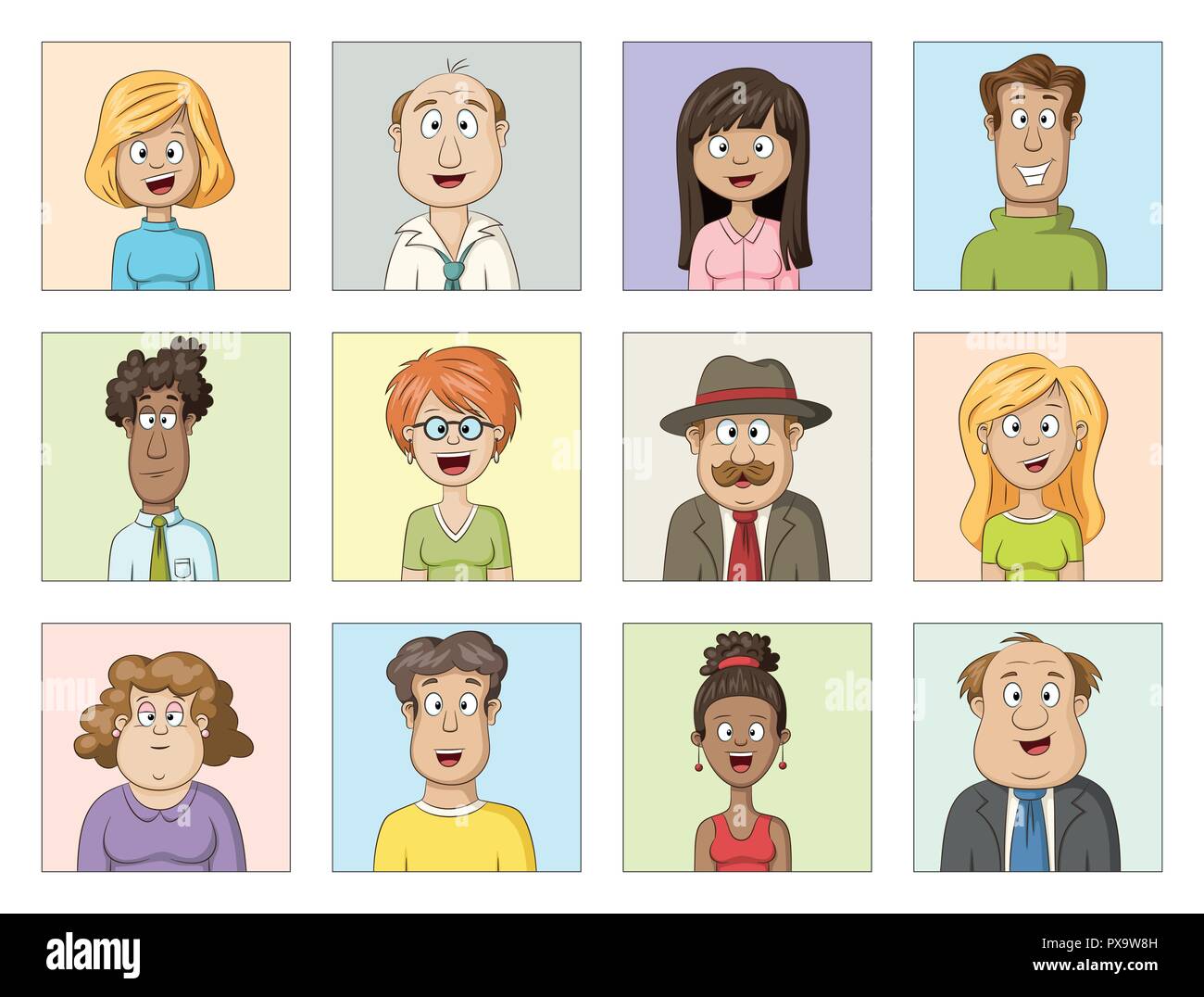 Head Man Avatar Comic Stockfotos Und Bilder Kaufen Seite 2 Alamy